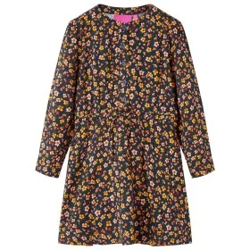 Kleid für Kinder mit langen Ärmeln in Marineblau, Größe 92. von vidaXL, Kinderkleider - Ref: Foro24-13949, Preis: 14,62 €, Ra...