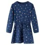 Vestido infantil de manga larga azul marino 104 by vidaXL, Children's dresses - Ref: Foro24-13575, Price: 13,04 €, Discount: %
