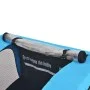 Grauer und blauer Fahrradanhänger 30 kg von vidaXL, Fahrradanhänger - Ref: Foro24-91373, Preis: 194,75 €, Rabatt: %