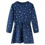 Kleid für Kinder mit langen Ärmeln in Marineblau, Größe 128. von vidaXL, Kinderkleider - Ref: Foro24-13577, Preis: 13,04 €, R...