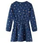Kleid für Kinder mit langen Ärmeln in Marineblau, Größe 128. von vidaXL, Kinderkleider - Ref: Foro24-13577, Preis: 13,04 €, R...