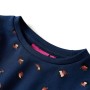 Vestido infantil de manga larga azul marino 128 de vidaXL, Vestidos de niños - Ref: Foro24-13577, Precio: 13,16 €, Descuento: %
