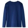 Kinder Langarmshirt in Marineblau, Größe 104. von vidaXL, Kinder-T-Shirts - Ref: Foro24-13180, Preis: 10,18 €, Rabatt: %