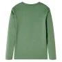 Kinder Langarmshirt in hellem Khaki 92 von vidaXL, Kinder-T-Shirts - Ref: Foro24-13219, Preis: 8,59 €, Rabatt: %