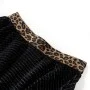 Falda infantil con cinturilla de leopardo negro 116 by vidaXL, kids pants - Ref: Foro24-14481, Price: 10,64 €, Discount: %