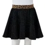 Falda infantil con cinturilla de leopardo negro 116 by vidaXL, kids pants - Ref: Foro24-14481, Price: 10,64 €, Discount: %