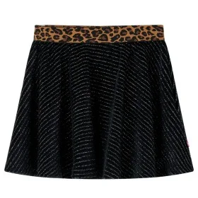 Falda infantil con cinturilla de leopardo negro 140 by vidaXL, kids pants - Ref: Foro24-14483, Price: 10,64 €, Discount: %