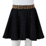 Falda infantil con cinturilla de leopardo negro 140 by vidaXL, kids pants - Ref: Foro24-14483, Price: 10,74 €, Discount: %