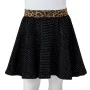 Falda infantil con cinturilla de leopardo negro 140 by vidaXL, kids pants - Ref: Foro24-14483, Price: 10,64 €, Discount: %