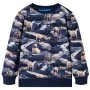 Sudadera infantil azul marino 104 de vidaXL, Camisetas para niños - Ref: Foro24-12785, Precio: 12,41 €, Descuento: %