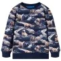 Sudadera infantil azul marino 128 by vidaXL, Kids T-shirts - Ref: Foro24-12787, Price: 12,41 €, Discount: %