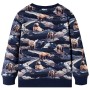 Kinderhoodie in Marineblau, Größe 128 von vidaXL, Kinder-T-Shirts - Ref: Foro24-12787, Preis: 12,54 €, Rabatt: %
