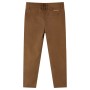 Pantalón infantil color coñac 128 by vidaXL, kids pants - Ref: Foro24-12967, Price: 12,54 €, Discount: %