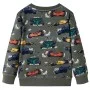 Kinder-Khaki-Sweatshirt 128 von vidaXL, Kinder-T-Shirts - Ref: Foro24-12912, Preis: 12,41 €, Rabatt: %