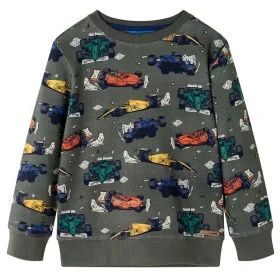 Kinder-Khaki-Sweatshirt 104 von vidaXL, Kinder-T-Shirts - Ref: Foro24-12910, Preis: 12,41 €, Rabatt: %