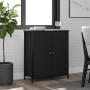 Aparador de madera de ingeniería negro 70x30x80 cm by vidaXL, Sideboards - Ref: Foro24-835534, Price: 62,91 €, Discount: %