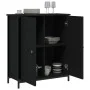 Aparador de madera de ingeniería negro 70x30x80 cm by vidaXL, Sideboards - Ref: Foro24-835534, Price: 62,91 €, Discount: %