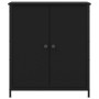 Schwarzer Schrank aus Holzwerkstoff 70x30x80 cm von vidaXL, Sideboards - Ref: Foro24-835534, Preis: 62,82 €, Rabatt: %