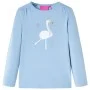 Kinder langärmliges T-Shirt in Hellblau Größe 116 von vidaXL, Kinder-T-Shirts - Ref: Foro24-13701, Preis: 8,77 €, Rabatt: %