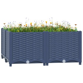 Arriate polipropileno 80x80x38 cm