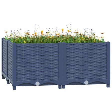 Arriate polipropileno 80x80x38 cm