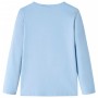 Camiseta infantil de manga larga azul claro 116 de vidaXL, Camisetas para niños - Ref: Foro24-13701, Precio: 8,87 €