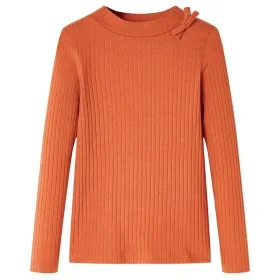 Kinder langärmliges T-Shirt in geröstetem Orange, Größe 116. von vidaXL, Kinder-T-Shirts - Ref: Foro24-14131, Preis: 8,19 €, ...