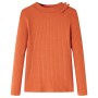 Kinder langärmliges T-Shirt in geröstetem Orange, Größe 116. von vidaXL, Kinder-T-Shirts - Ref: Foro24-14131, Preis: 8,28 €, ...