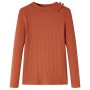 Kinder Langarmshirt in Cognac-Farbe, Größe 104. von vidaXL, Kinder-T-Shirts - Ref: Foro24-14125, Preis: 8,28 €, Rabatt: %