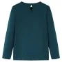 Kinder Langarmshirt in Dunkelgrün, Größe 104. von vidaXL, Kinder-T-Shirts - Ref: Foro24-13975, Preis: 9,12 €, Rabatt: %