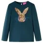Langärmeliges dunkelgrünes Kinder-T-Shirt in Größe 128. von vidaXL, Kinder-T-Shirts - Ref: Foro24-13977, Preis: 9,12 €, Rabat...