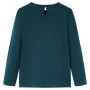 Langärmeliges dunkelgrünes Kinder-T-Shirt in Größe 128. von vidaXL, Kinder-T-Shirts - Ref: Foro24-13977, Preis: 9,12 €, Rabat...