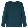 Langärmeliges dunkelgrünes Kinder-T-Shirt in Größe 128. von vidaXL, Kinder-T-Shirts - Ref: Foro24-13977, Preis: 9,22 €, Rabat...