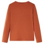 Camiseta infantil de manga larga color coñac 92 de vidaXL, Camisetas para niños - Ref: Foro24-14339, Precio: 8,13 €
