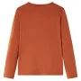 Kinder Langarmshirt in Cognac-Farbe, Größe 92. von vidaXL, Kinder-T-Shirts - Ref: Foro24-14339, Preis: 8,06 €, Rabatt: %