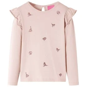 Camiseta infantil de manga larga rosa 104 de vidaXL, Camisetas para niños - Ref: Foro24-14345, Precio: 8,52 €, Descuento: %