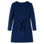 Kleid für Kinder mit langen Ärmeln in Marineblau, Größe 92. von vidaXL, Kinderkleider - Ref: Foro24-14927, Preis: 13,53 €, Ra...