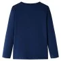 Kinder Langarmshirt in Marineblau, Größe 92. von vidaXL, Kinder-T-Shirts - Ref: Foro24-14289, Preis: 8,85 €, Rabatt: %