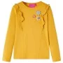 Kinder langärmliges T-Shirt in dunklem Ocker 140 von vidaXL, Kinder-T-Shirts - Ref: Foro24-13678, Preis: 8,30 €, Rabatt: %