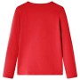 Camiseta infantil de manga larga rojo 128 de vidaXL, Camisetas para niños - Ref: Foro24-13717, Precio: 10,07 €, Descuento: %