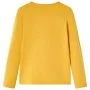 Camiseta infantil de manga larga ocre oscuro 104 de vidaXL, Camisetas para niños - Ref: Foro24-13720, Precio: 8,45 €, Descuen...