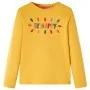 Kinder langärmliges T-Shirt in dunklem Ocker 128 von vidaXL, Kinder-T-Shirts - Ref: Foro24-13722, Preis: 8,45 €, Rabatt: %