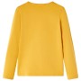 Camiseta infantil de manga larga ocre oscuro 128 by vidaXL, Kids T-shirts - Ref: Foro24-13722, Price: 8,54 €, Discount: %