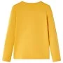 Kinder langärmliges T-Shirt in dunklem Ocker 128 von vidaXL, Kinder-T-Shirts - Ref: Foro24-13722, Preis: 8,45 €, Rabatt: %