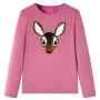 Camiseta infantil de manga larga frambuesa 104 de vidaXL, Camisetas para niños - Ref: Foro24-14190, Precio: 10,56 €, Descuent...