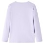 Camiseta infantil de manga larga lila claro 116 de vidaXL, Camisetas para niños - Ref: Foro24-14221, Precio: 9,27 €, Descuent...