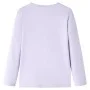 Camiseta infantil de manga larga lila claro 116 de vidaXL, Camisetas para niños - Ref: Foro24-14221, Precio: 9,17 €, Descuent...
