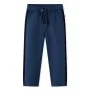 Pantalones infantiles con ribetes negros azul marino 128 de vidaXL, Pantalones de niños - Ref: Foro24-14925, Precio: 12,50 €,...