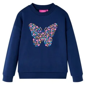 Sudadera infantil azul marino 104 by vidaXL, Kids T-shirts - Ref: Foro24-14060, Price: 12,37 €, Discount: %