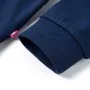 Sudadera infantil azul marino 104 de vidaXL, Camisetas para niños - Ref: Foro24-14060, Precio: 12,37 €, Descuento: %